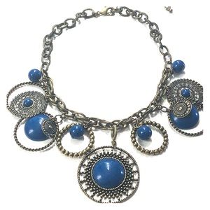 Indigo necklace